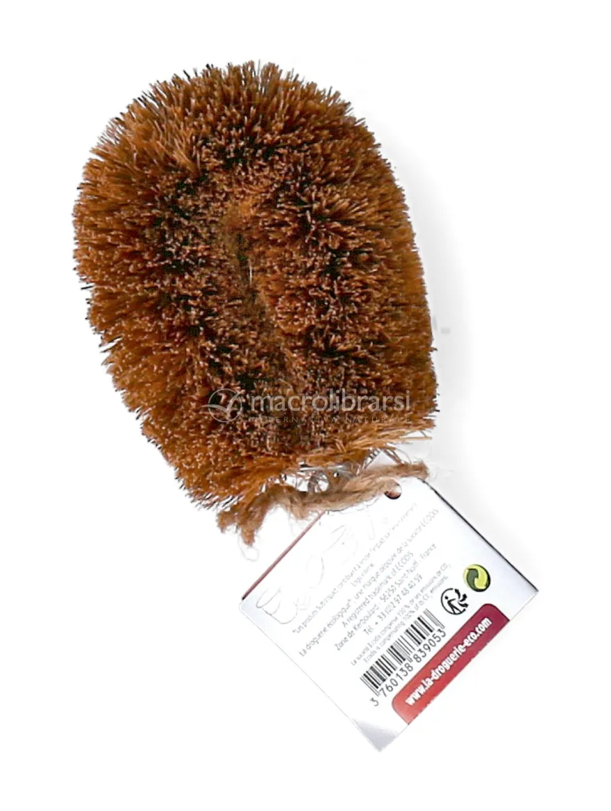 Spazzola in Fibra di Cocco per Piatti e Pentole - 9 cm
