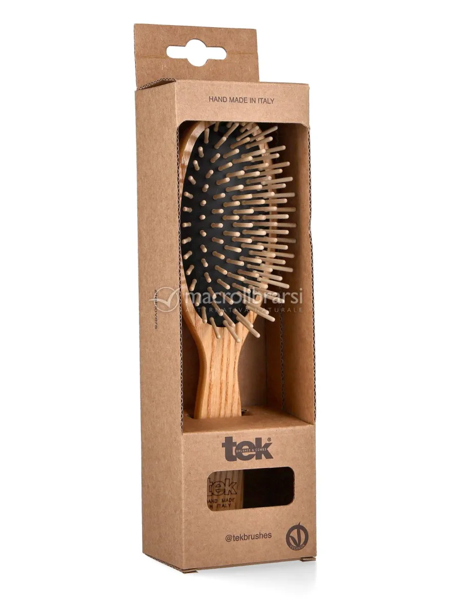 Spazzola Ovale con Denti Corti