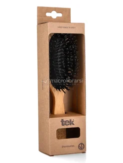 Spazzola Ovale Grande con Setole in Eco-Cinghiale