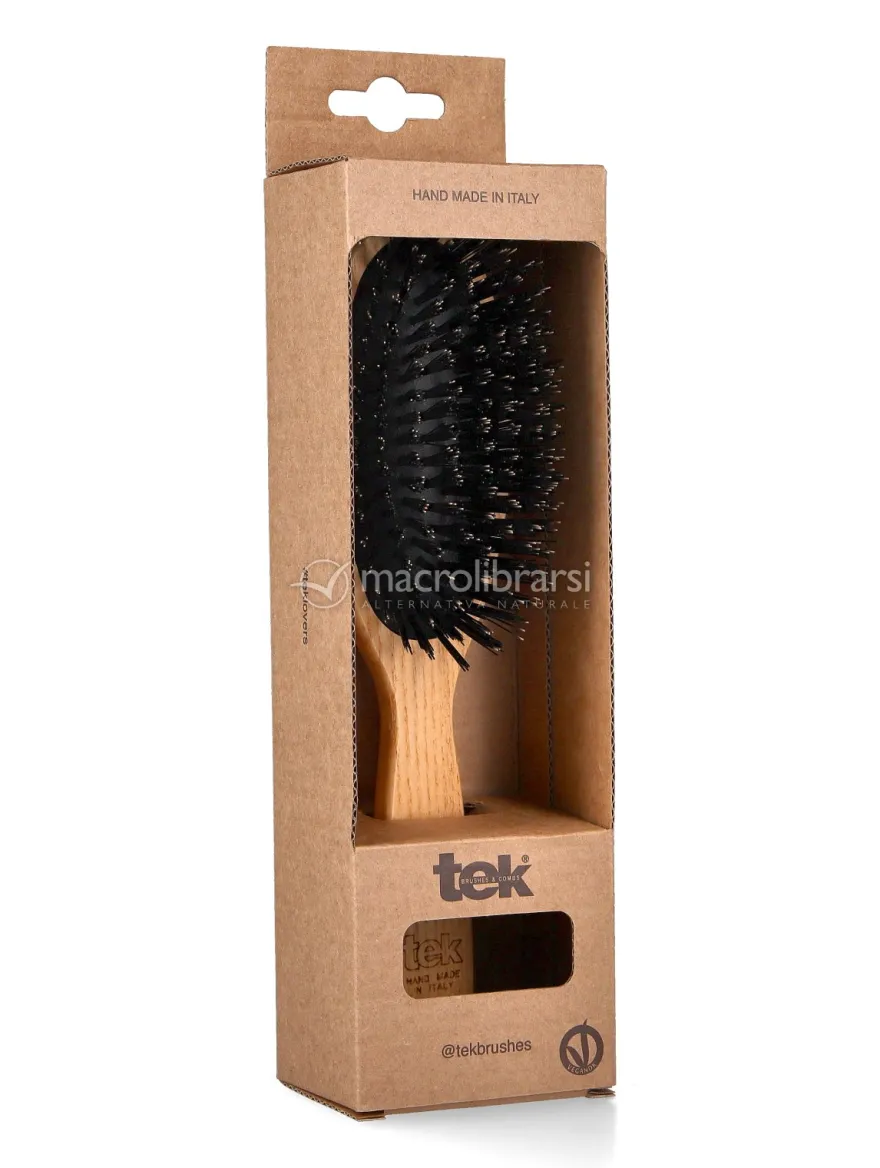 Spazzola Ovale Grande con Setole in Eco-Cinghiale