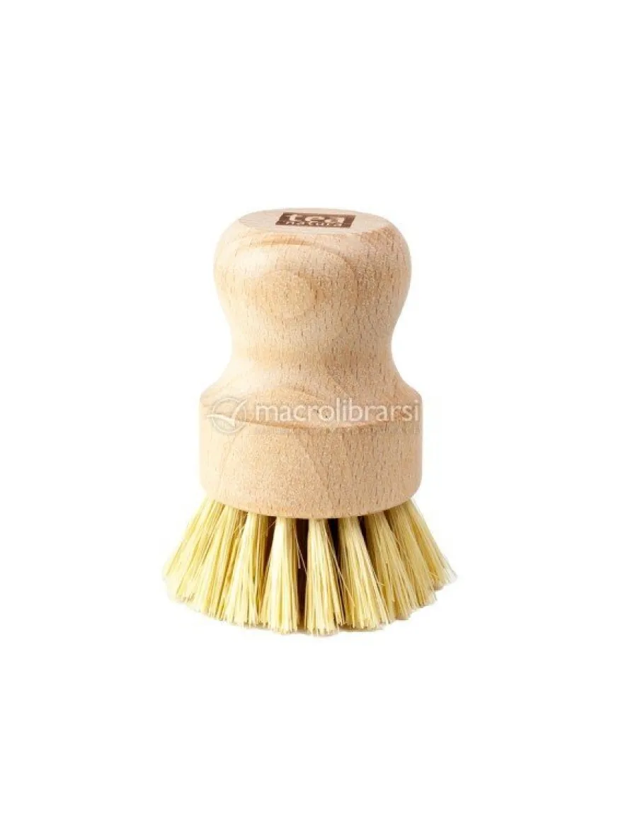 Spazzola per Stoviglie in Legno e Sisal