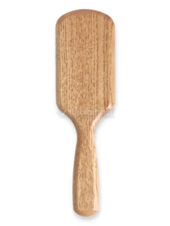 Spazzola Rettangolare Media in Legno con Denti Lunghi