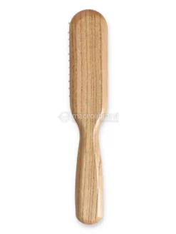 Spazzola Rettangolare Piccola in Legno con Denti Corti