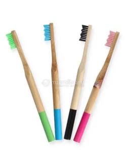 Spazzolini in Bamboo Setole Medie/Morbide (Set da 4)