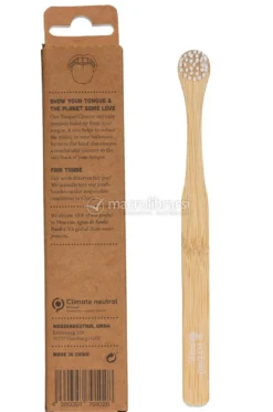 Spazzolino in Bamboo Pulisci Lingua