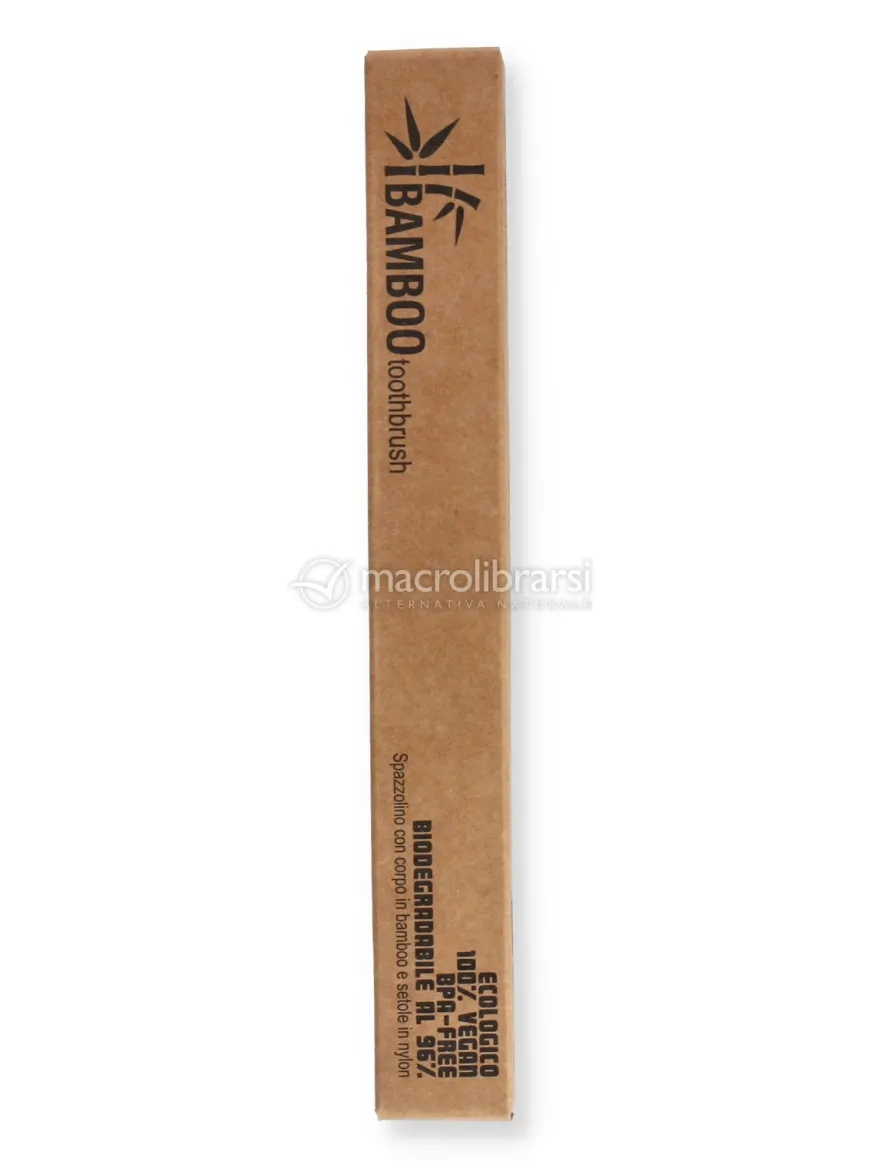 Spazzolino in Bamboo Setole Dure - Rosa
