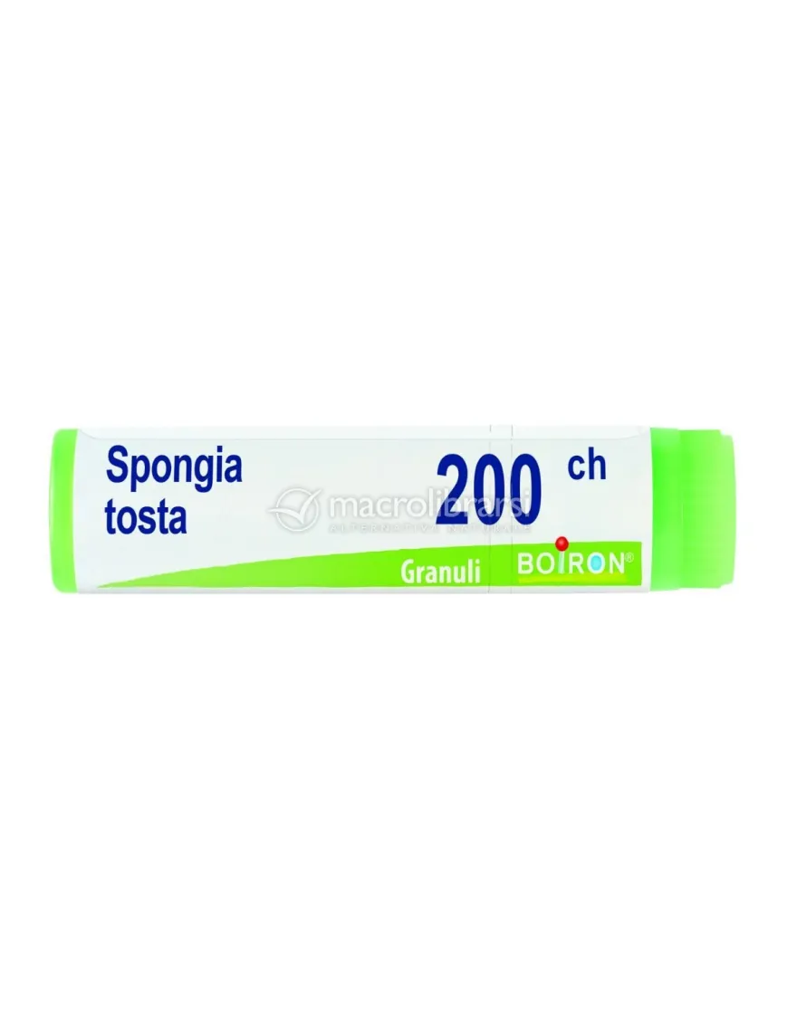 Spongia Tosta 200CH Globuli Monodose Boiron