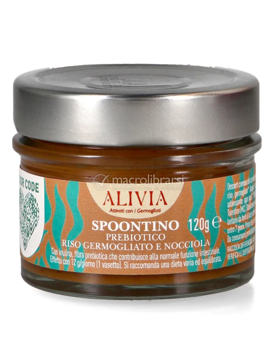 Spoontino Prebiotico Riso Germogliato e Nocciola Bio "Alivia"