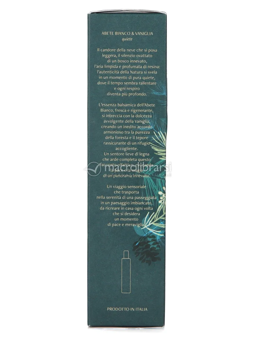 Spray Ambiente con Oli Essenziali - Abete Bianco e Vaniglia