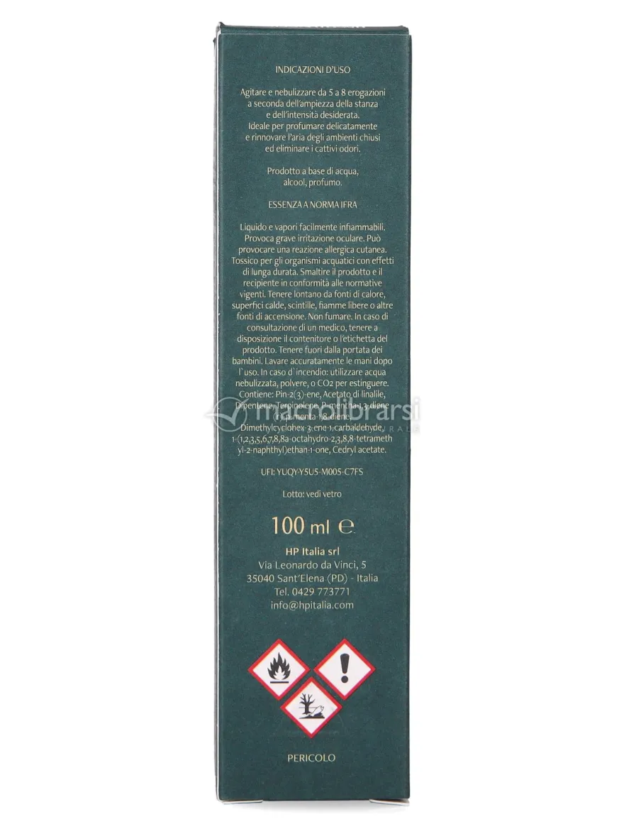 Spray Ambiente con Oli Essenziali - Abete Bianco e Vaniglia