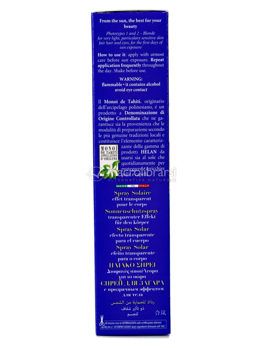 Spray Solare Effetto Trasparente SPF 50+