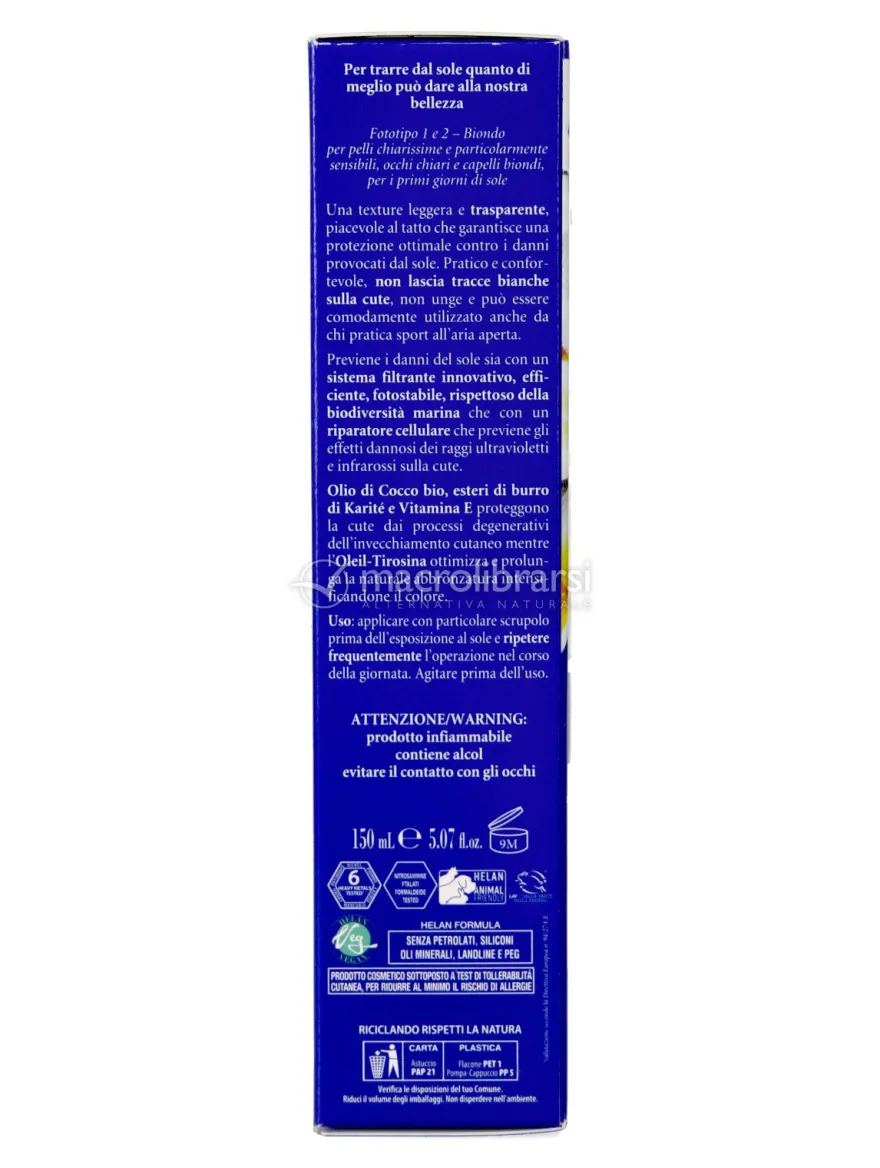 Spray Solare Effetto Trasparente SPF 50+