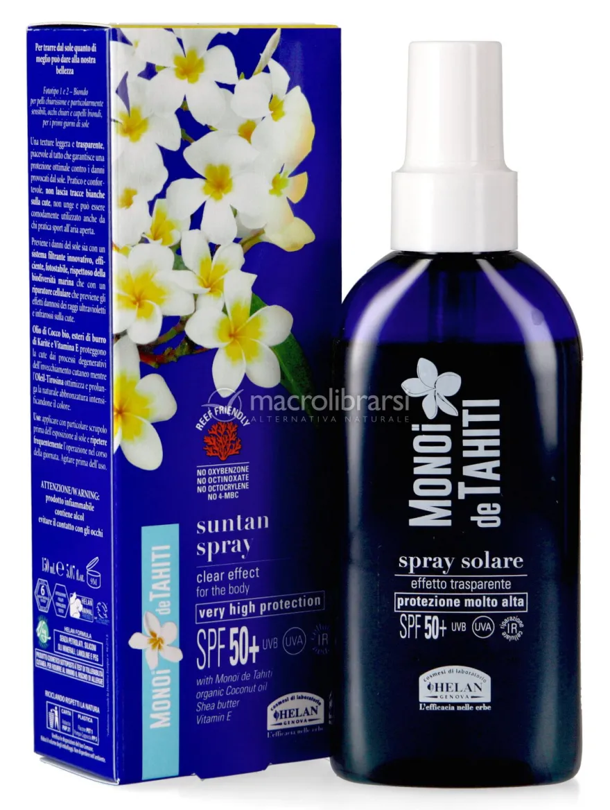 Spray Solare Effetto Trasparente SPF 50+