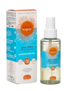 Spray Solare per il Corpo Effetto Trasparente SPF 50+