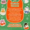 Squishmallows - Stickers Morbidosi di Natale
