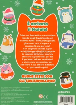 Squishmallows - Stickers Morbidosi di Natale