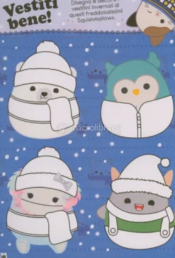 Squishmallows - Stickers Morbidosi di Natale