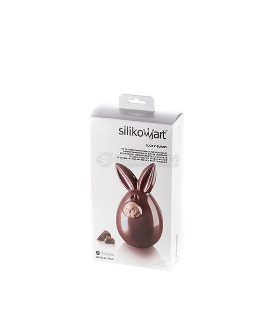 Stampi Termoformati per Uova di Cioccolato - Lucky Bunny