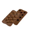 Stampo in Silicone - 12 Cioccolatini Cuore 3D