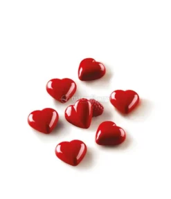 Stampo in Silicone - 12 Cioccolatini Cuore 3D