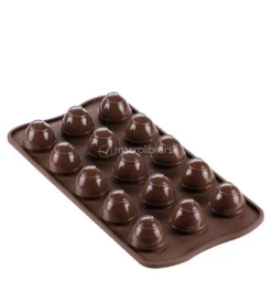 Stampo in Silicone per 15 Cioccolatini - 15 Choco Spiral