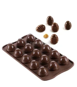 Stampo in Silicone per 15 Cioccolatini - 15 Choco Spiral