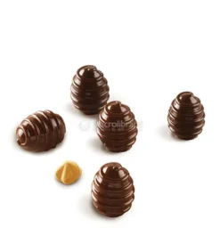 Stampo in Silicone per 15 Cioccolatini - 15 Choco Spiral