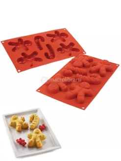 Stampo in Silicone Platinum Gingerbread Man