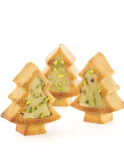 Stampo in Silicone Platinum Pino Natalizio - 8 Alberi di Natale