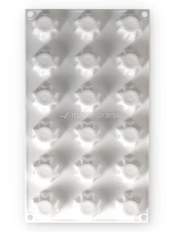 Stampo in Silicone Platinum per Mini Pandori di Natale con 18 Mimi Pandoro XS