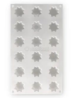 Stampo in Silicone Platinum per Mini Pandori di Natale con 18 Mimi Pandoro XS