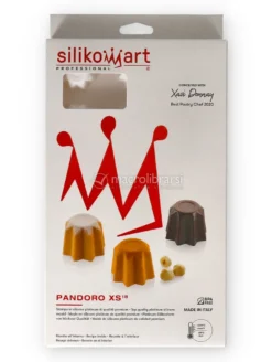 Stampo in Silicone Platinum per Mini Pandori di Natale con 18 Mimi Pandoro XS