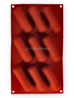 Stampo in Silicone Platinum per 9 Maxi Gianduiotti