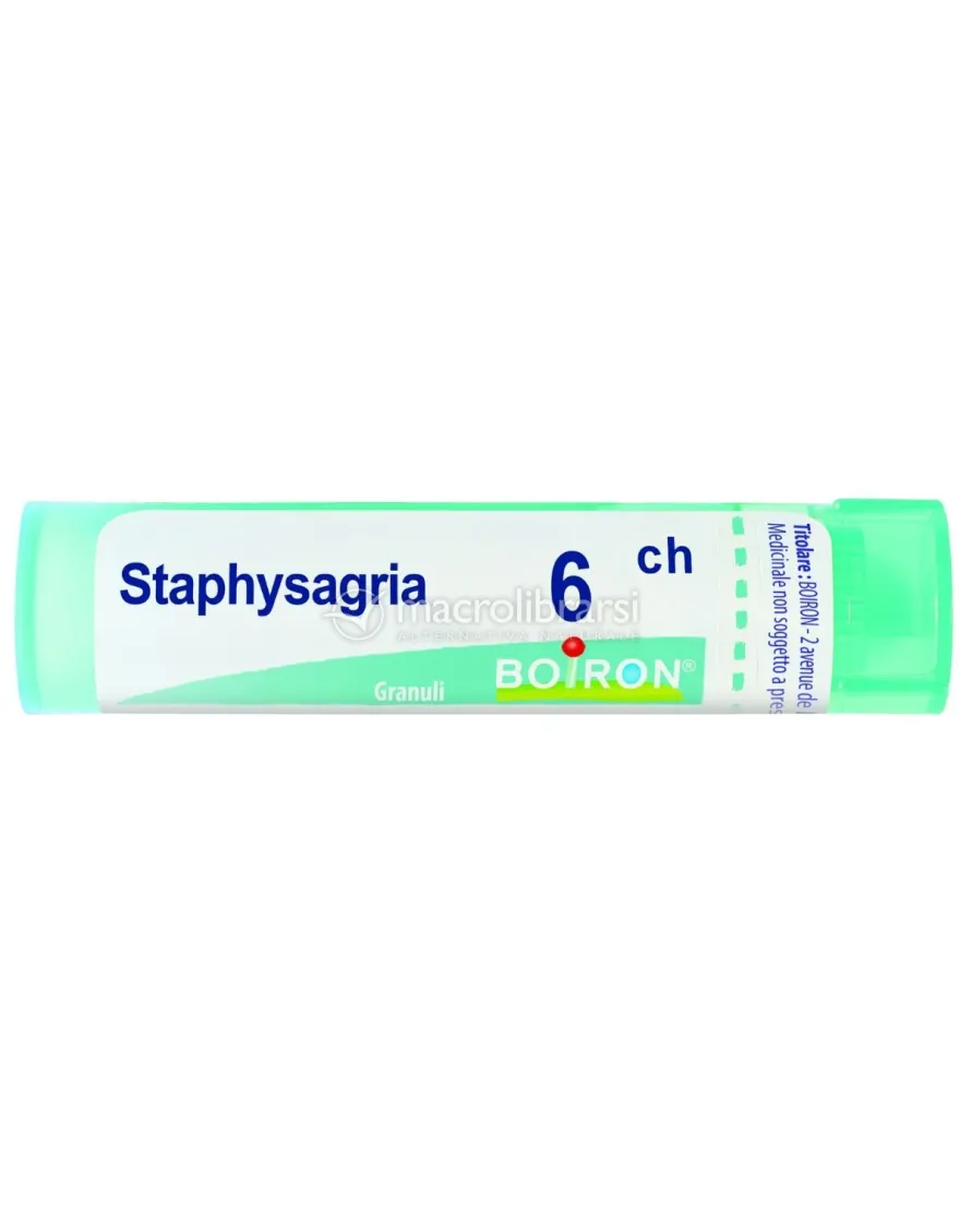 Staphysagria 6CH Granuli Boiron
