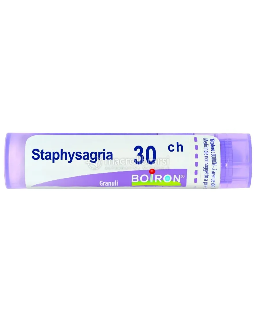 Staphysagria 30CH Granuli Boiron