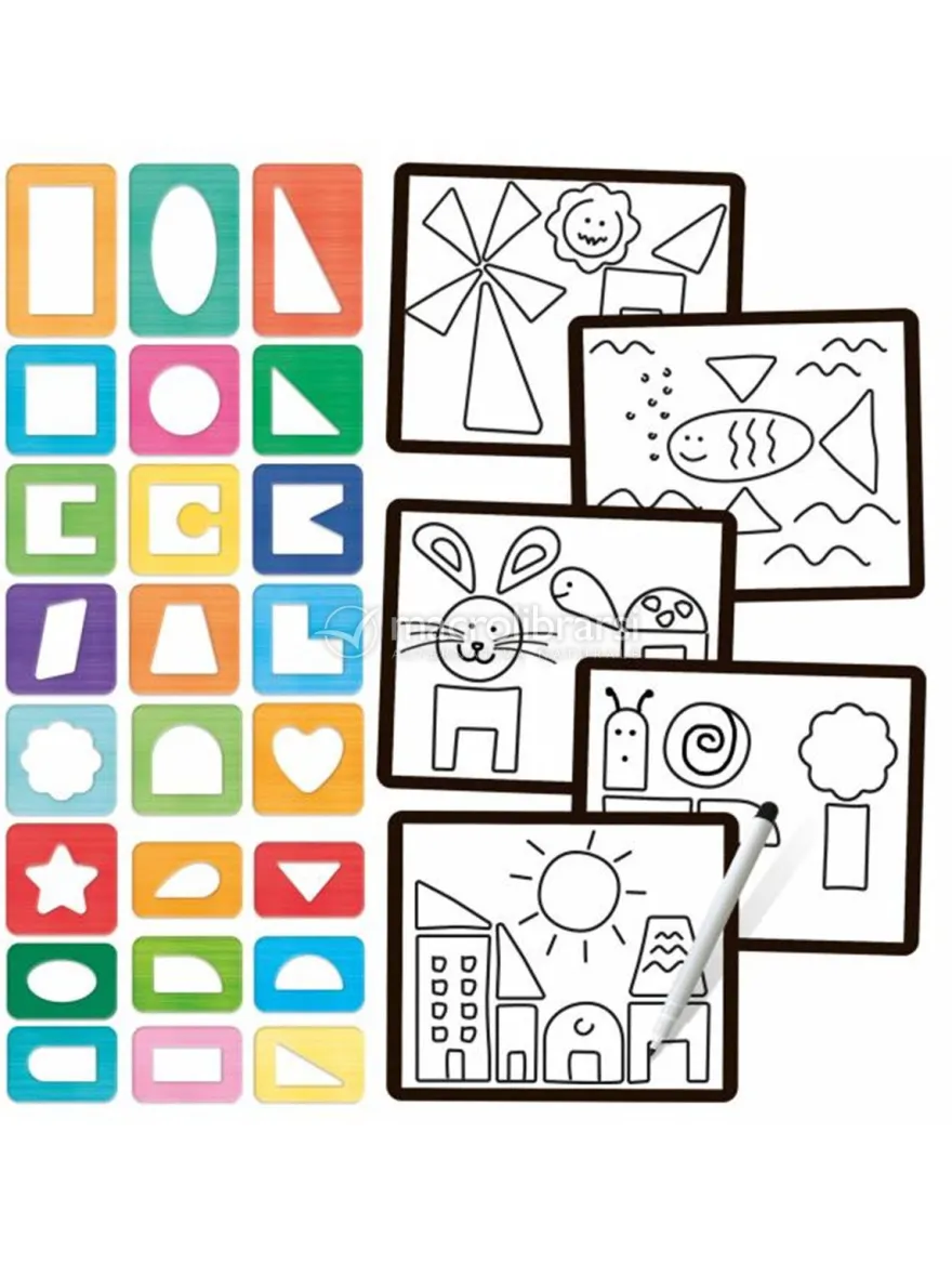 Stencil Montessori