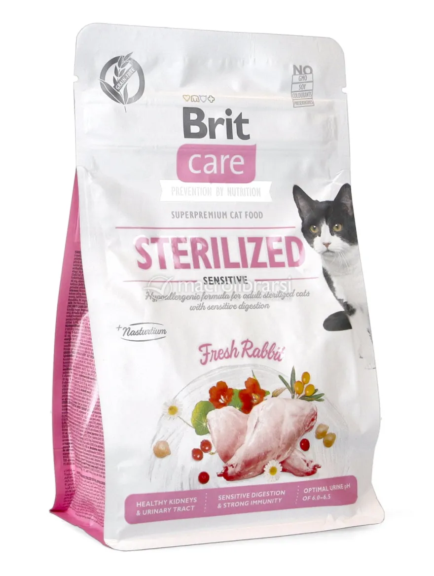 Sterilized Sensitive Coniglio Fresco Grain Free per Gatti - 400g