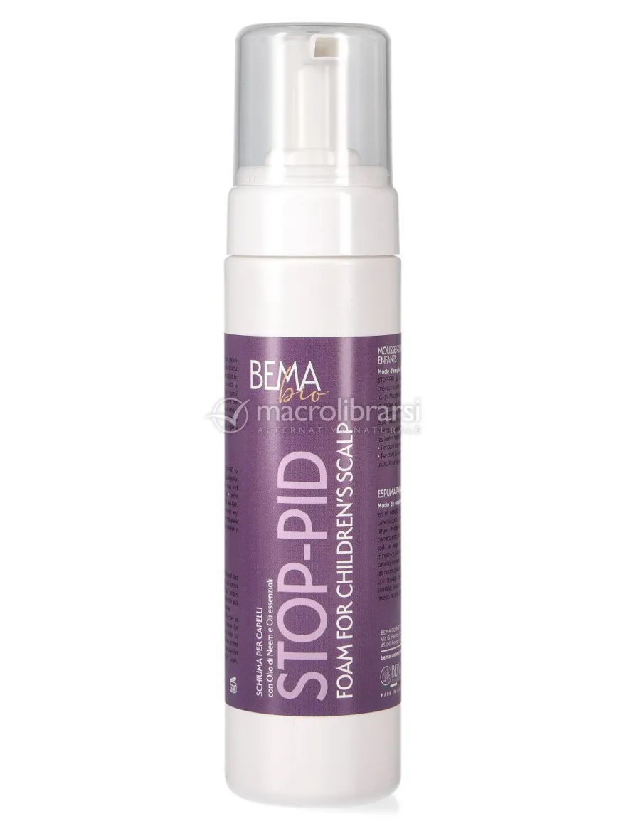 Stop Pid - Schiuma per Capelli con Olio di Neem e Oli Essenziali