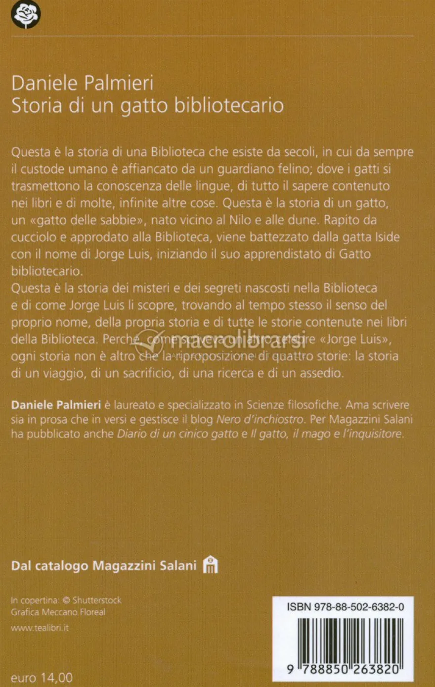 Storia di un Gatto Bibliotecario