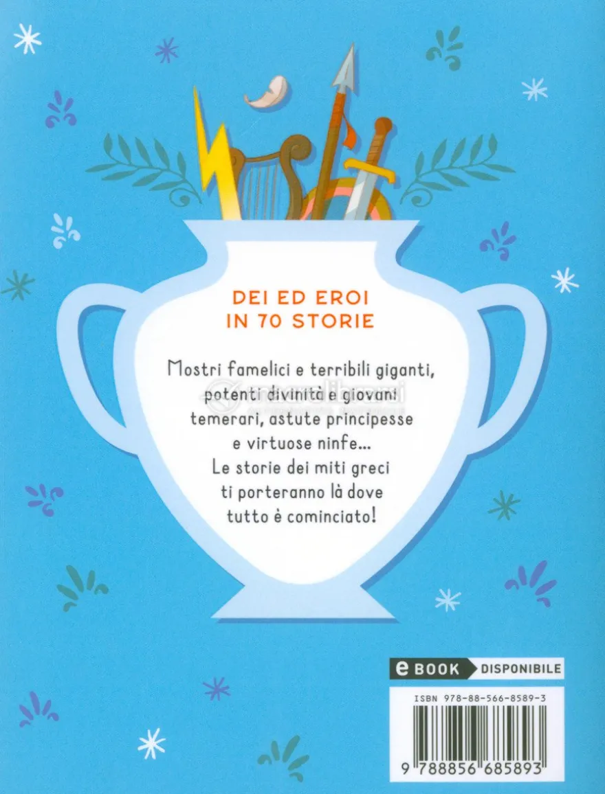 70 Storie di Mitologia da Leggere a 7 Anni