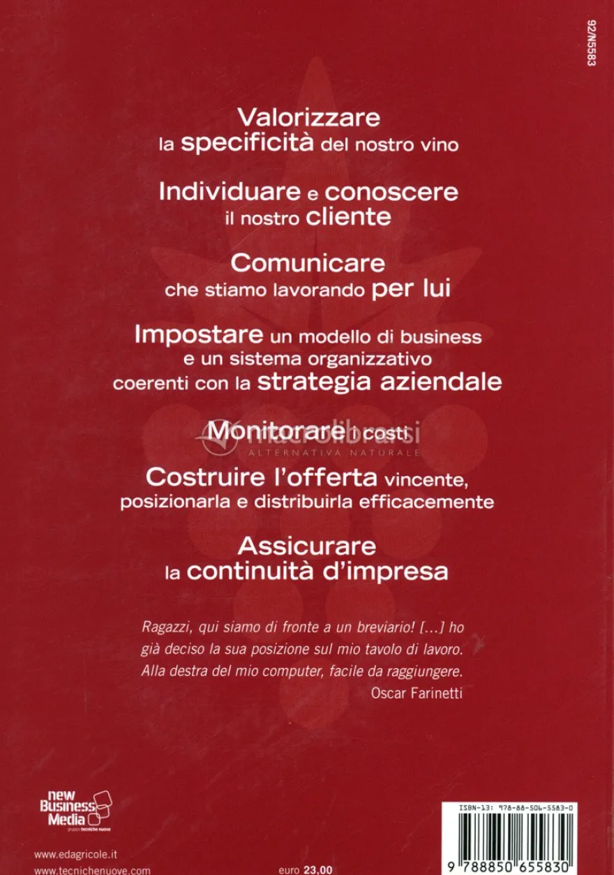 Strategia di Mercato e Gestione dell'Impresa Vitivinicola