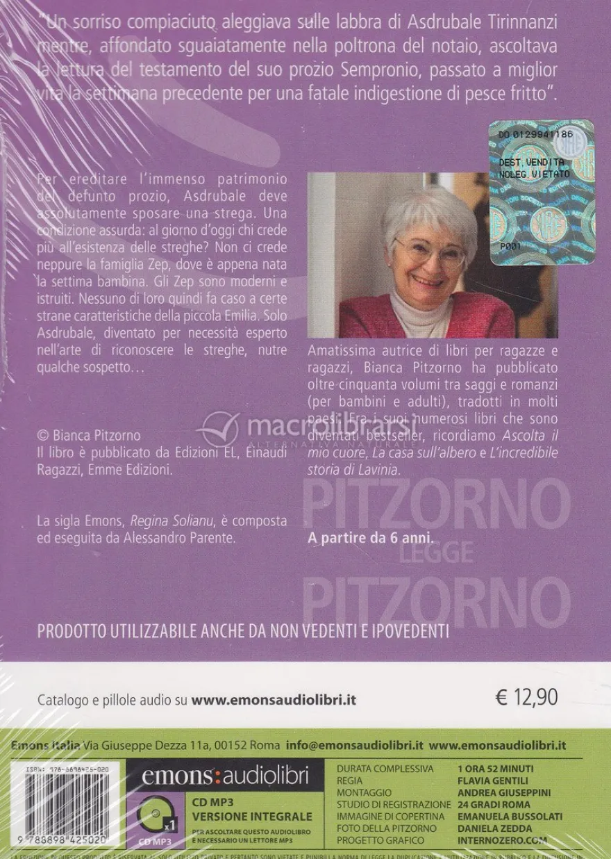 Streghetta Mia - CD Audiolibro