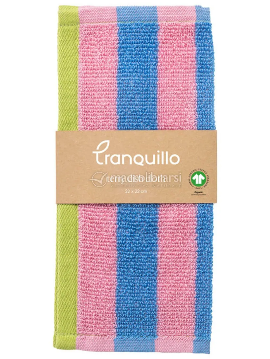 Strofinaccio Piccolo in Spugna di Cotone Bio Zestline