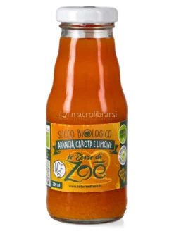 Succo Arancia, Carota e Limone - ACE Biologico - 200 ml