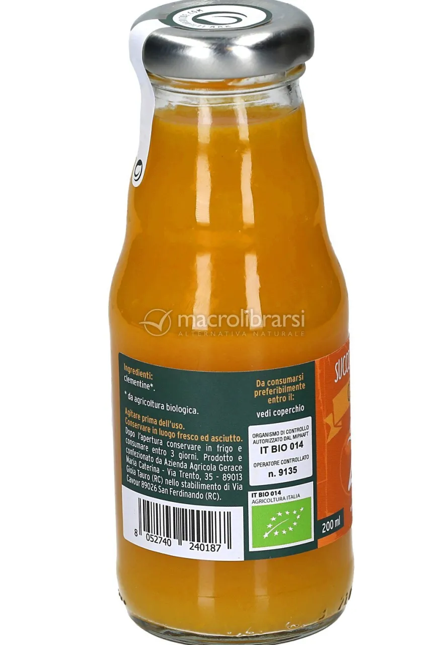 Succo Biologico di Clementine - 200 ml