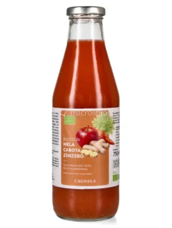Succo di Mela, Carota e Zenzero Bio