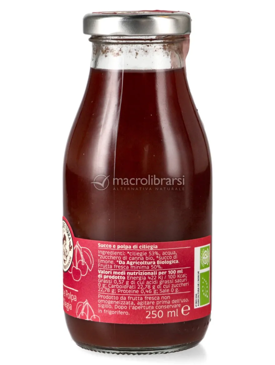 Succo e Polpa di Ciliegia Bio - 250 ml