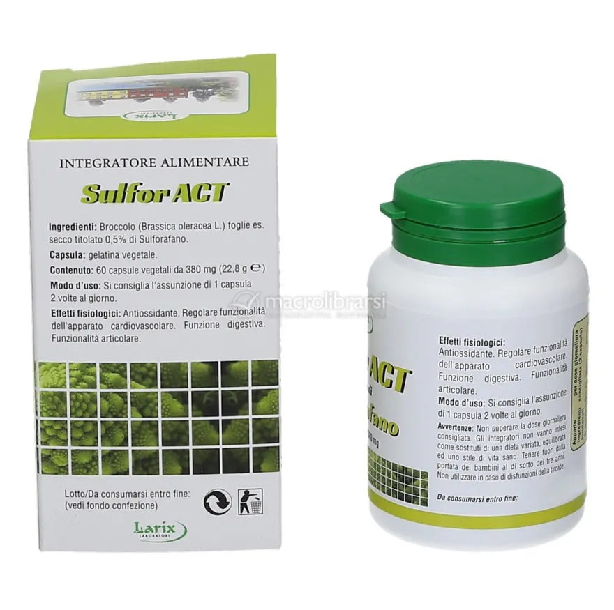 Sulfor Act - Integratore di Sulforato - Capsule