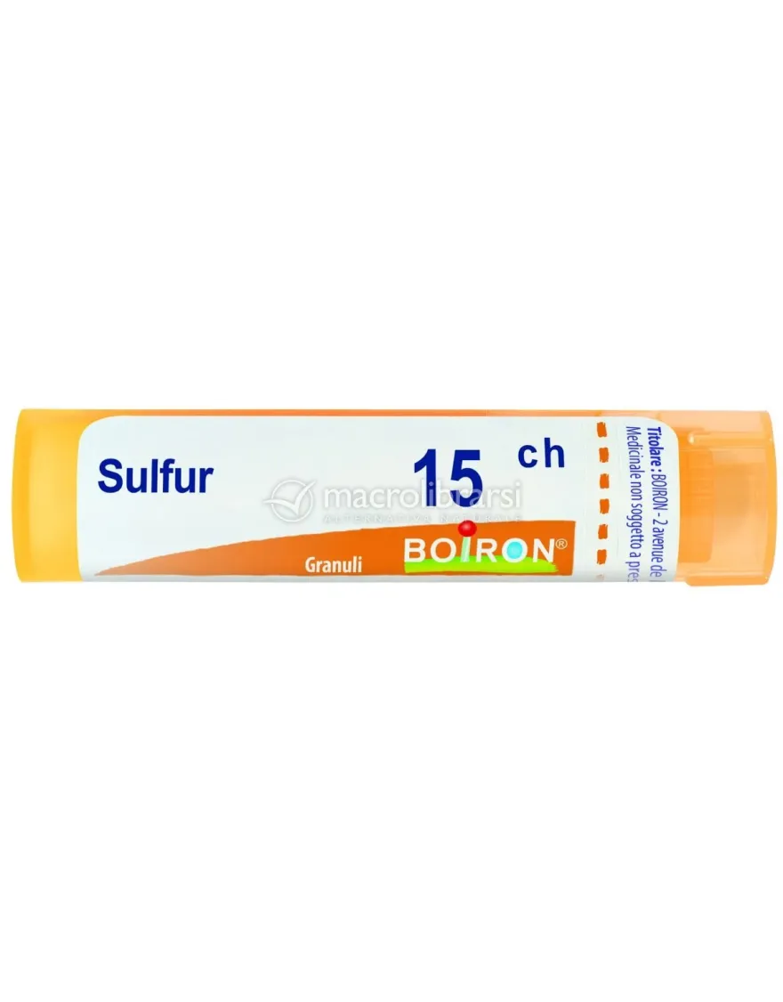 Sulfur 15CH Granuli Boiron