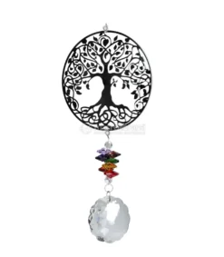 Suncatcher Chakra Albero della Vita
